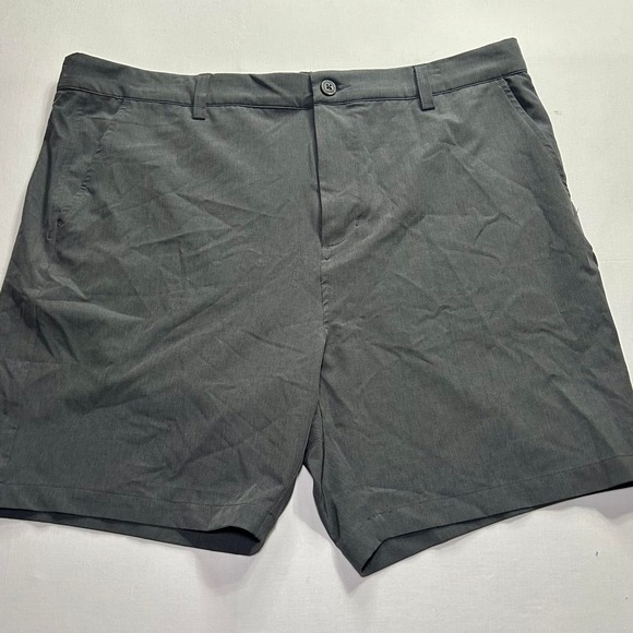 Other - 1764 Golf Signature Mens Performance Shorts Gray Size 40 Flat Front Stretch